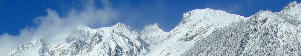 Panoramakarte der Wintersportregion Tirol Oberland, Landeck, Zams.